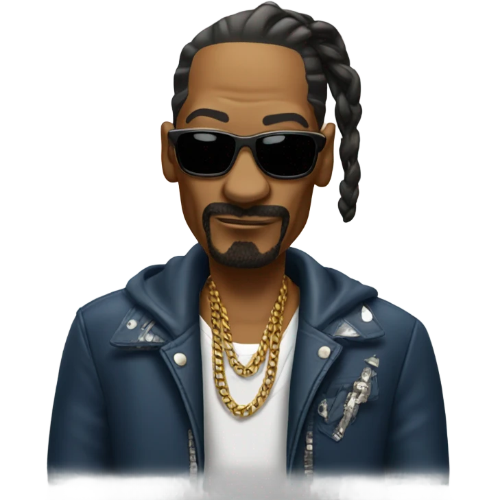 snoop dog with a mow hawk  emoji