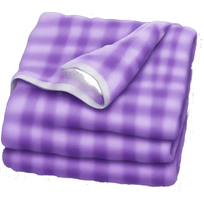 Purple blanket emoji