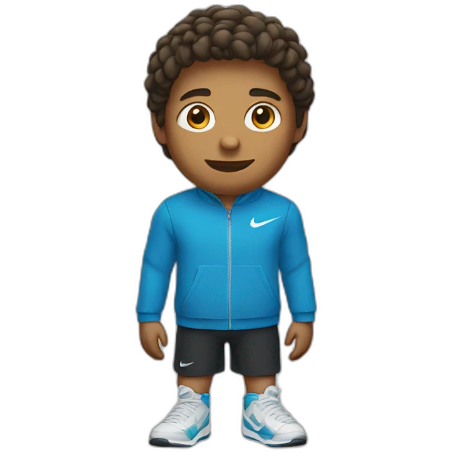 Mec avec des nike emoji