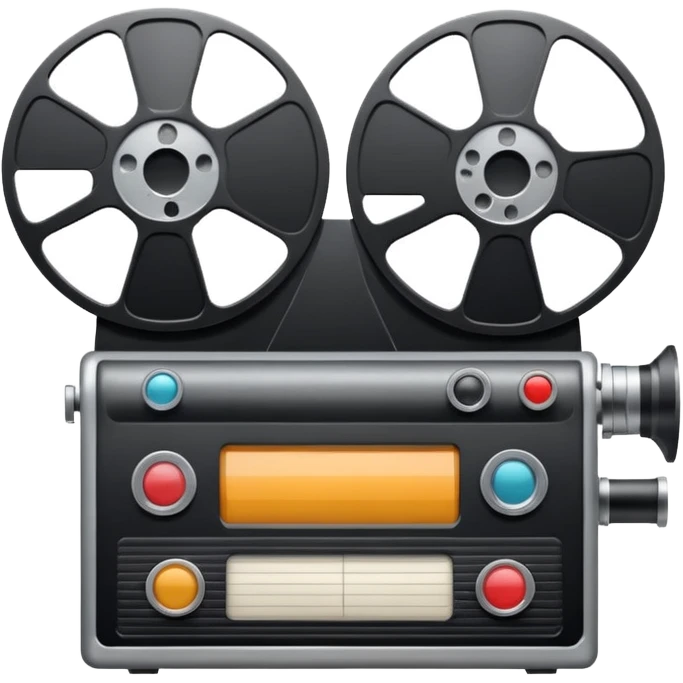mac os icon physical film 60s recording emoji