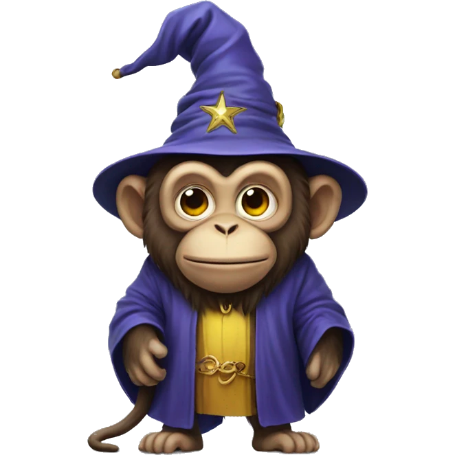 wizard monkey emoji