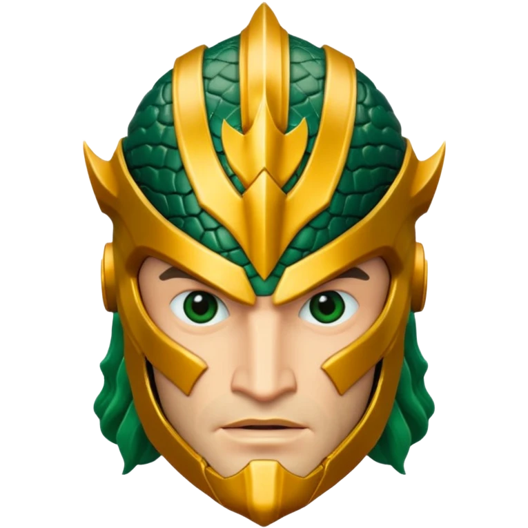 Aquamen head 3d emoji