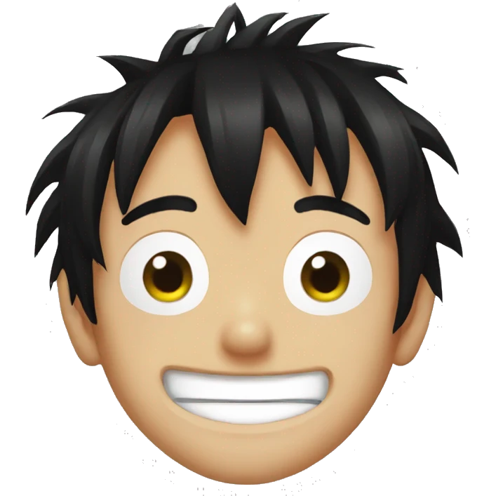 Luffy emoji