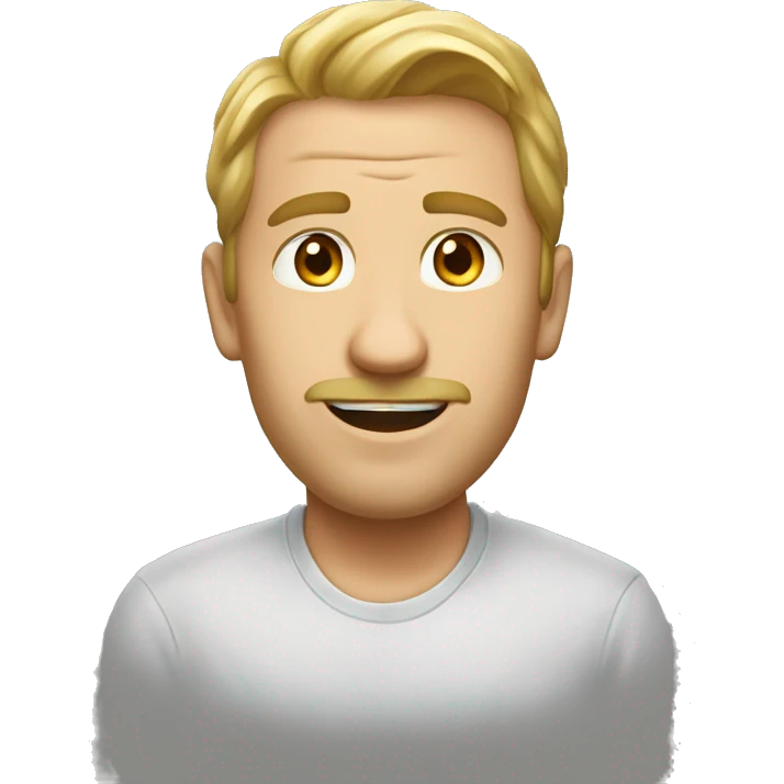 Ребенок с белой пушистой кошкой  emoji