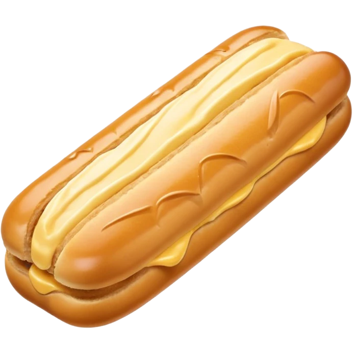 Éclair vide sans couleur avec des traits fins emoji