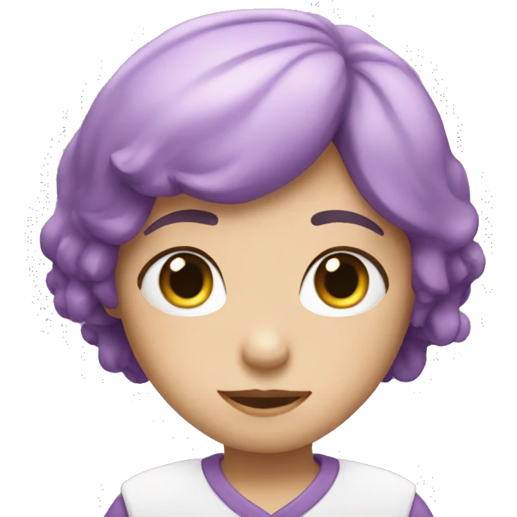 Cuore lila emoji