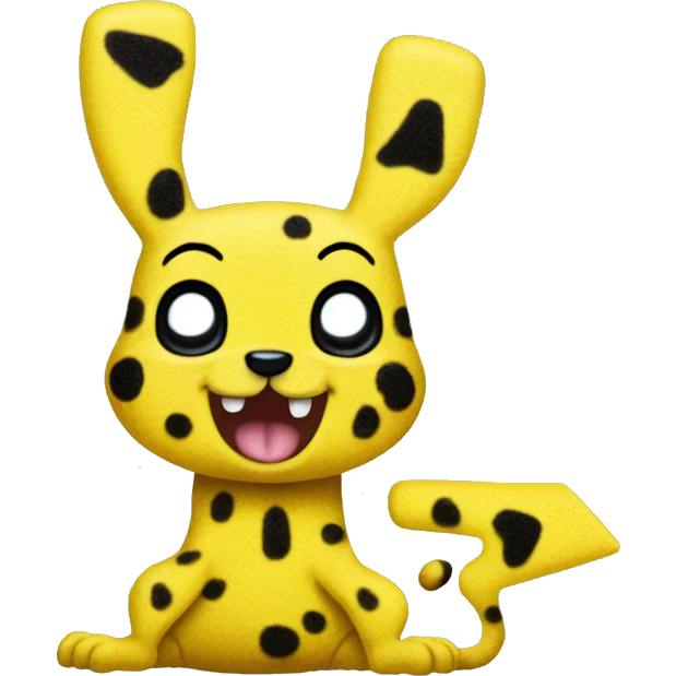 Marsupilami Pikachu Sponge Bob emoji