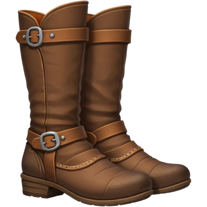 medievil boots, simple fantasy adveture boots, female, no laces emoji