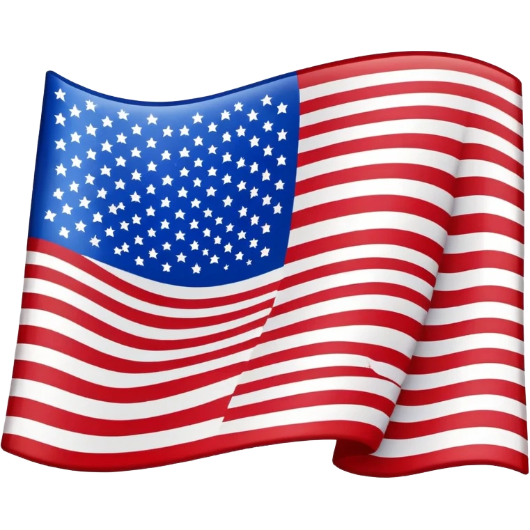waving upside down American flag emoji