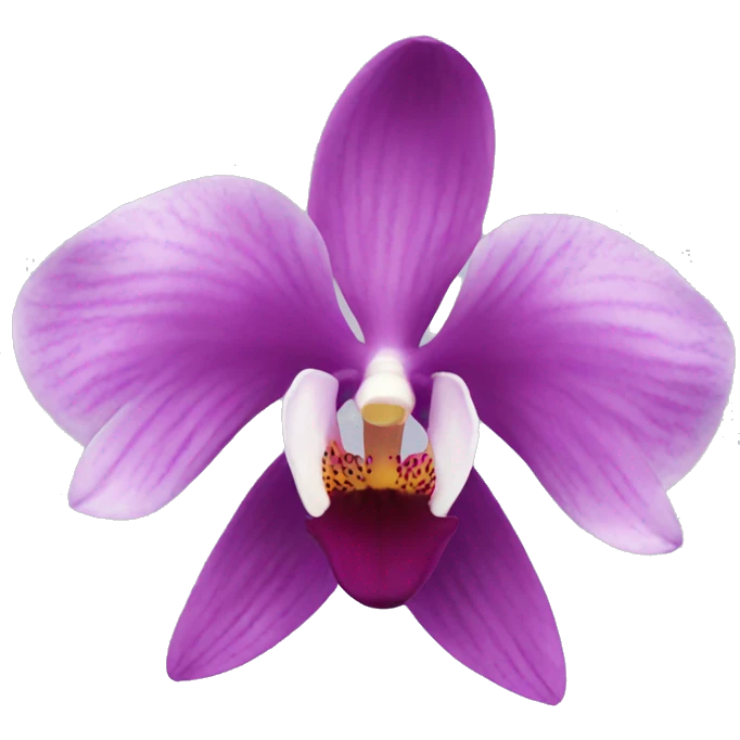 Orchid emoji