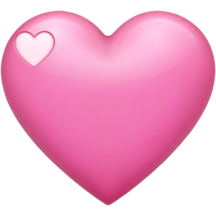 Pink heart emoji