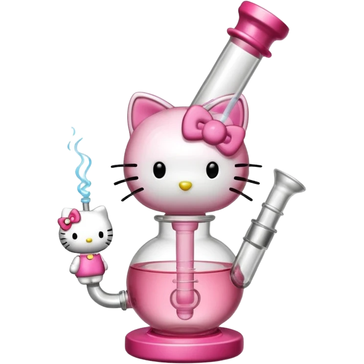 Hello kitty bong emoji