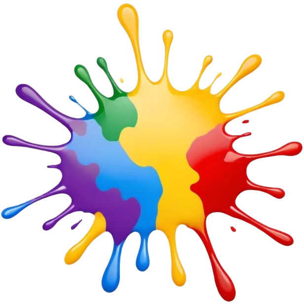 paint splat  emoji