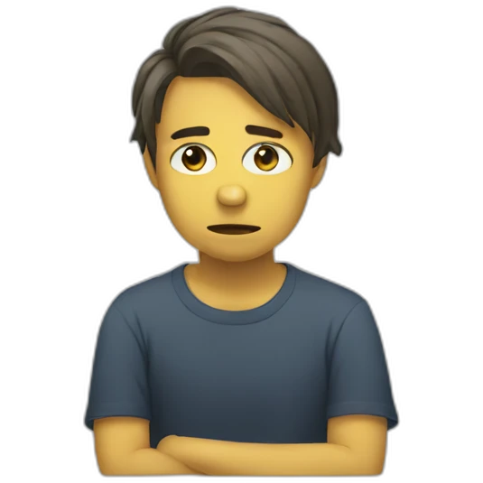 Depression emoji