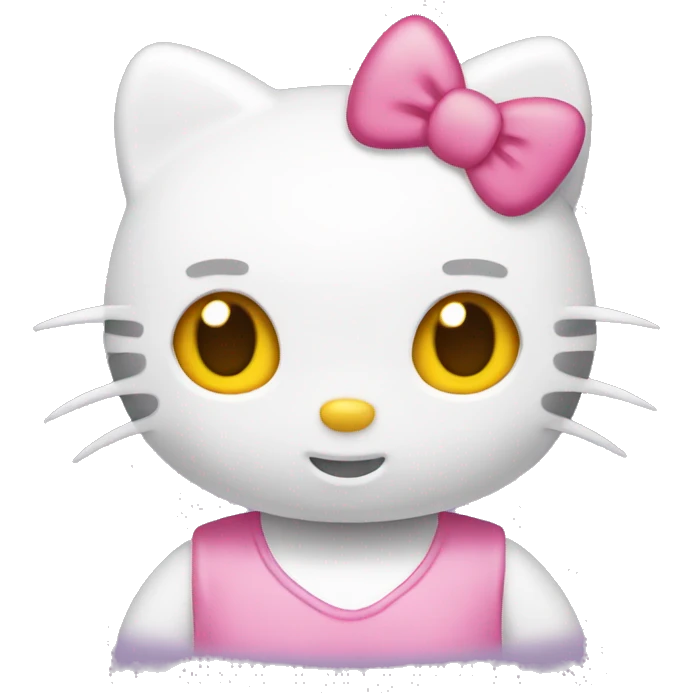 Hello kitty emoji