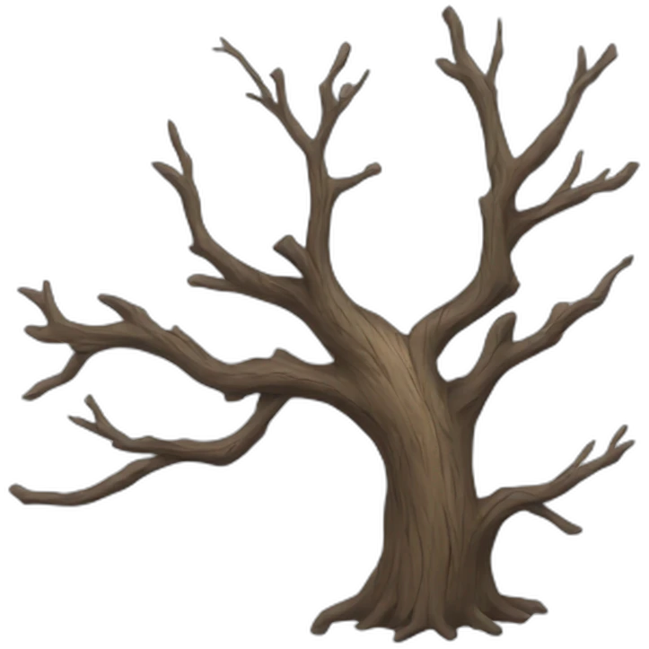 Dead tree emoji