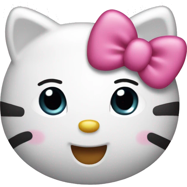 flirty Hello kitty emoji  emoji
