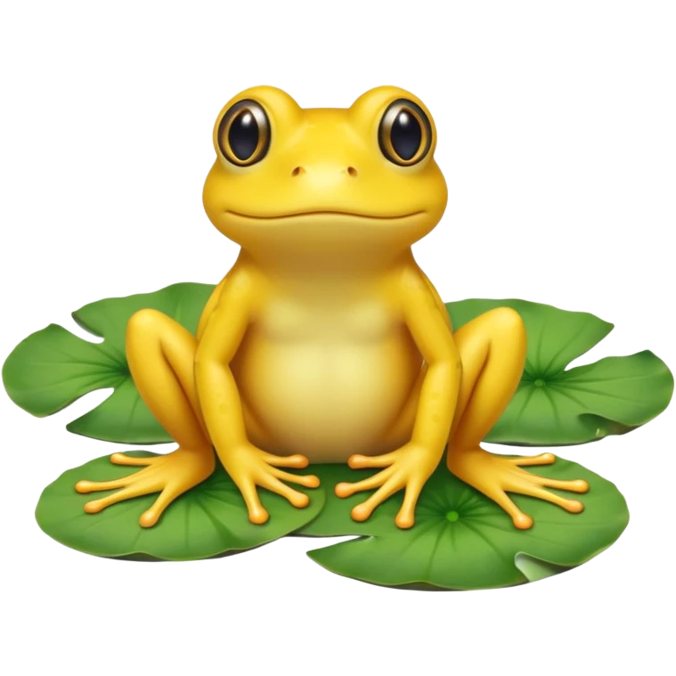 yellow frog emoji