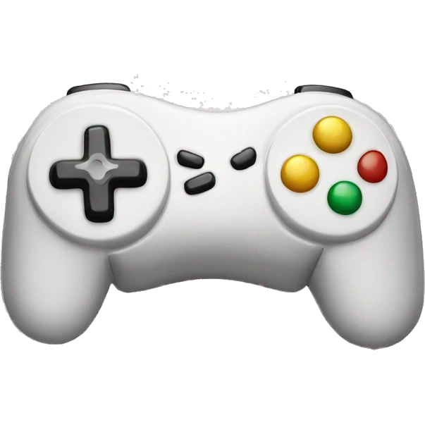 Game controller smiling emoji