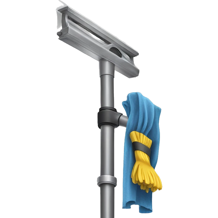 window cleaning pole emoji