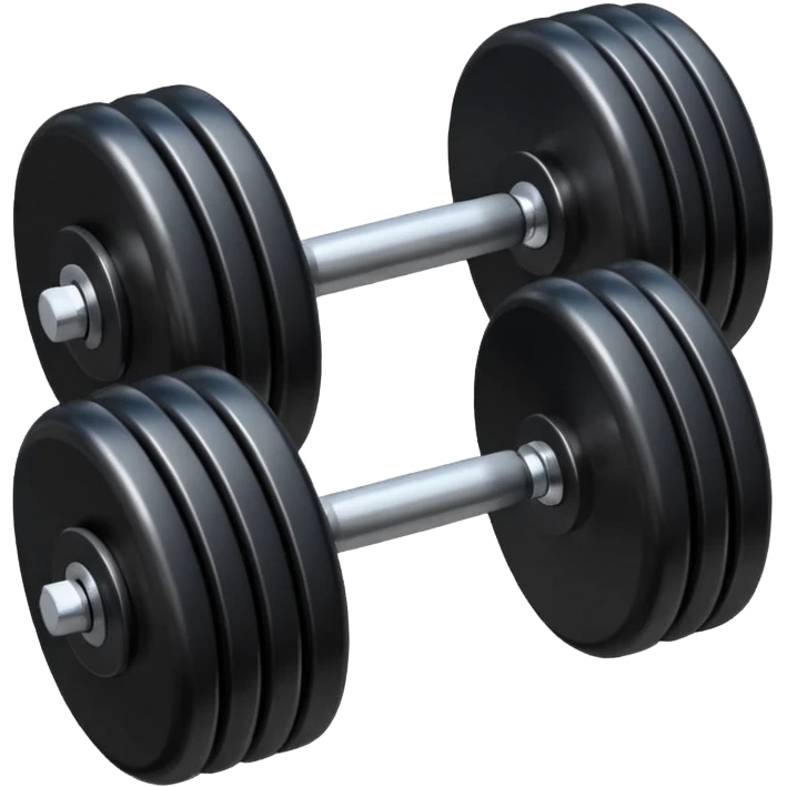 a single dumbbell emoji