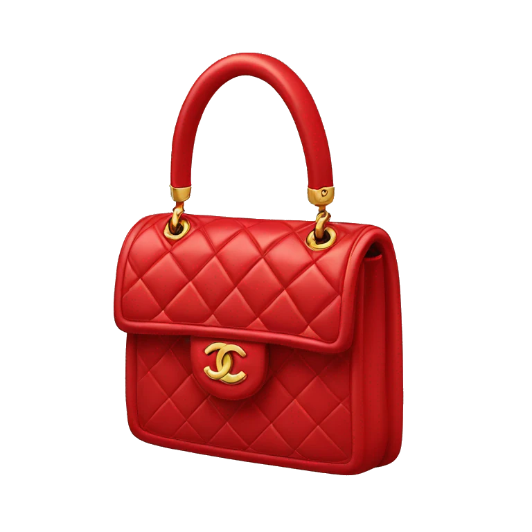 Chanel bag Red emoji