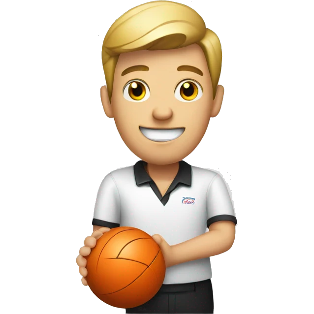 Bowler with ball emoji