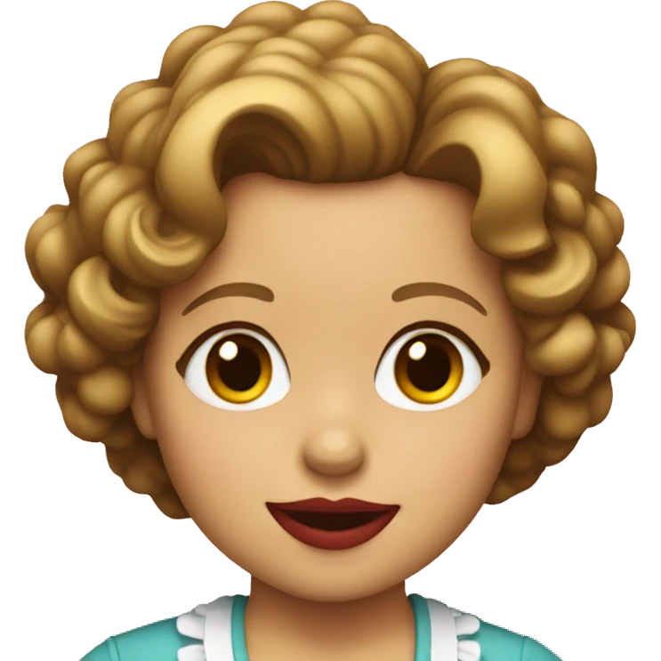 shirley temple emoji