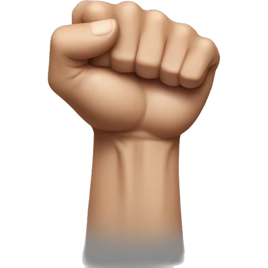 muscle hand emoji
