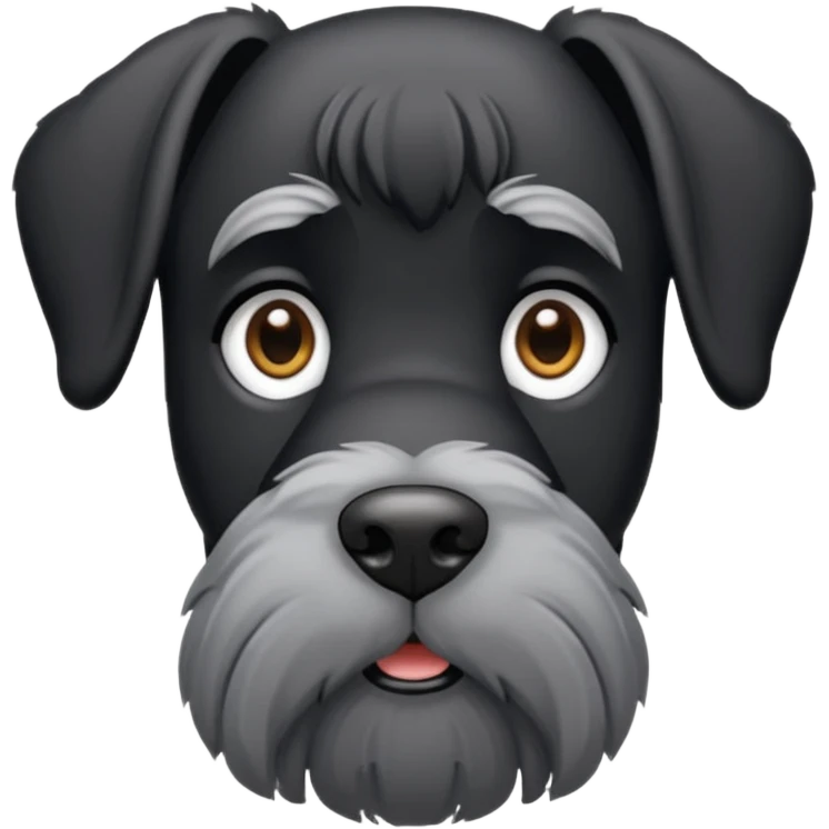 Giant schnauzer emoji