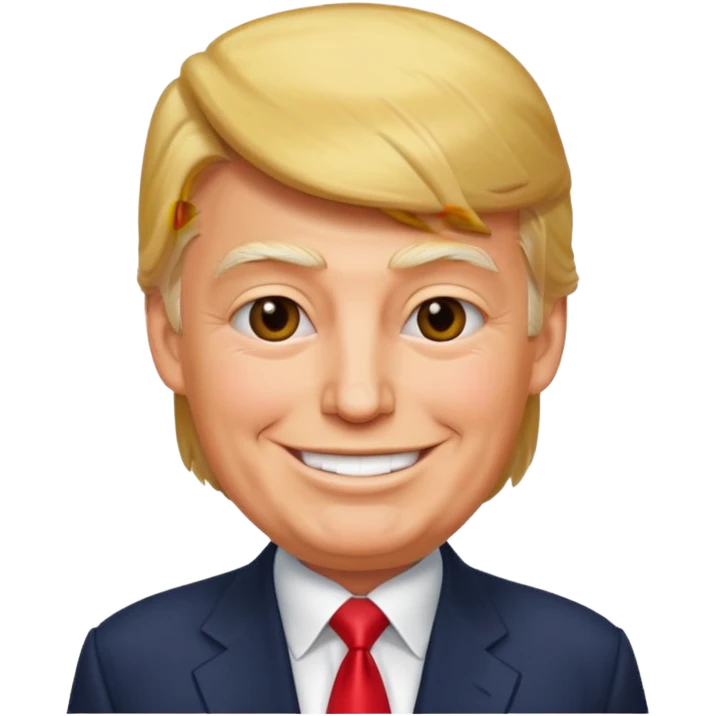 President Trump ￼ emoji