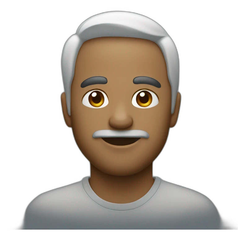 Sorrindo por baixo com máscara de choro emoji