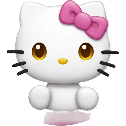 Hello kitty emoji