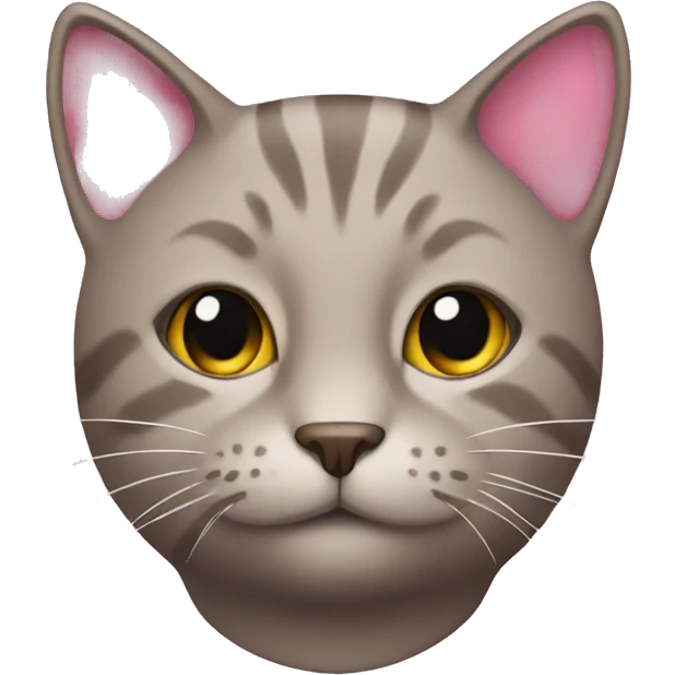 cat with pink sweater emoji