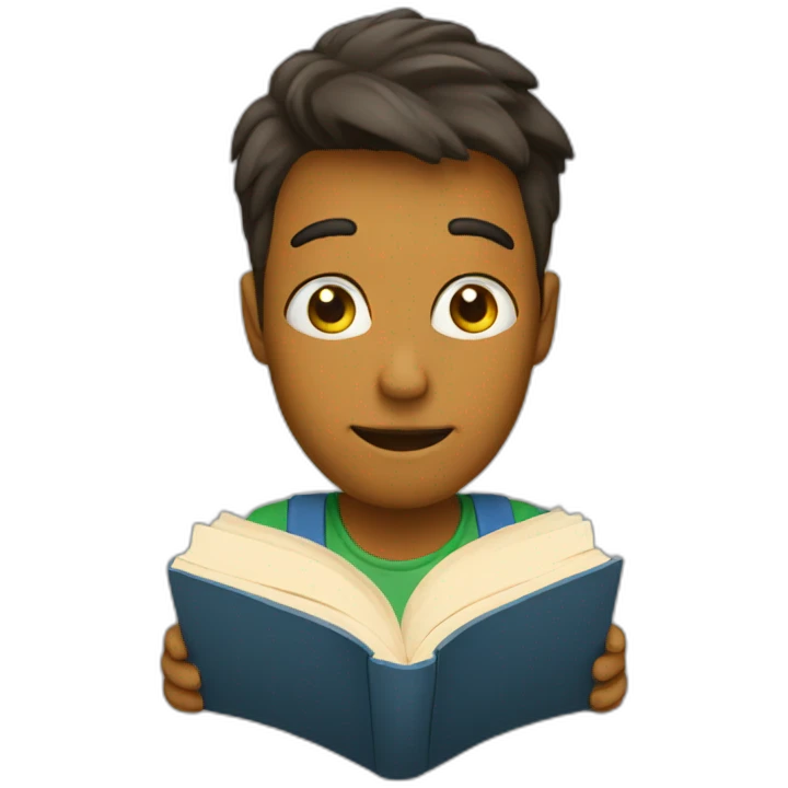 reading emoji