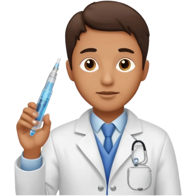 vaccinator male emoji