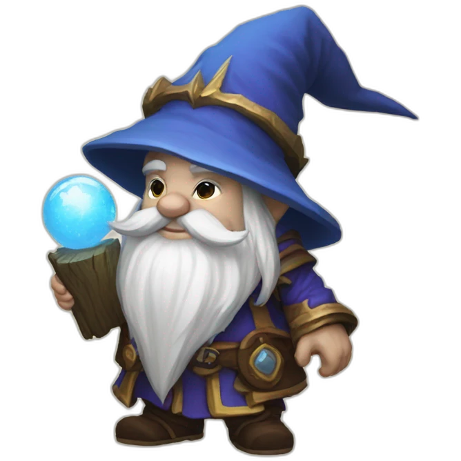 World of warcraft wizard gnome emoji