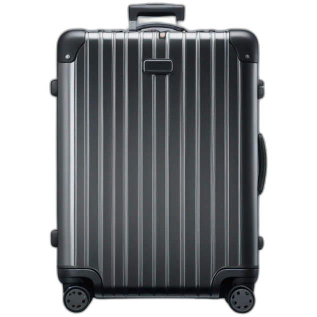 Rimowa black emoji