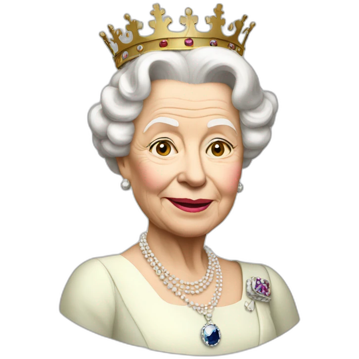 Queen Elisabeth 2 emoji