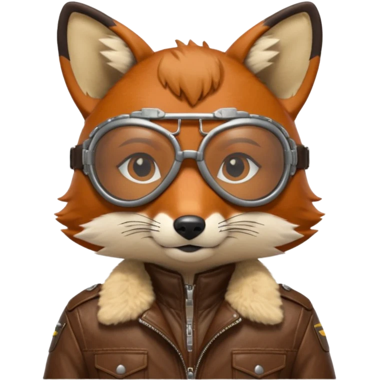 renard aviateur emoji