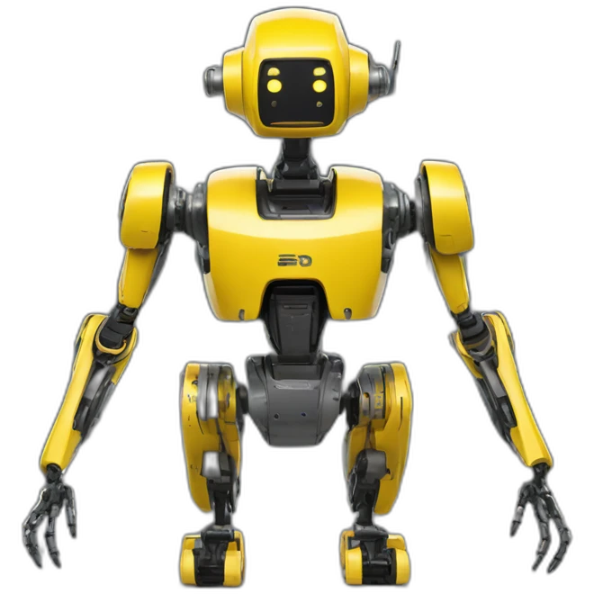 robot boston dynamics yellow emoji