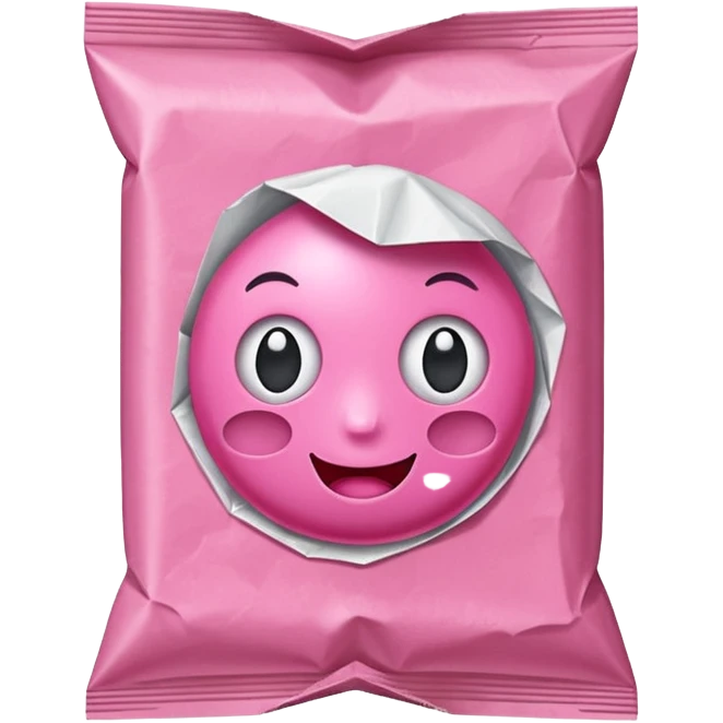 bubble gum packet emoji