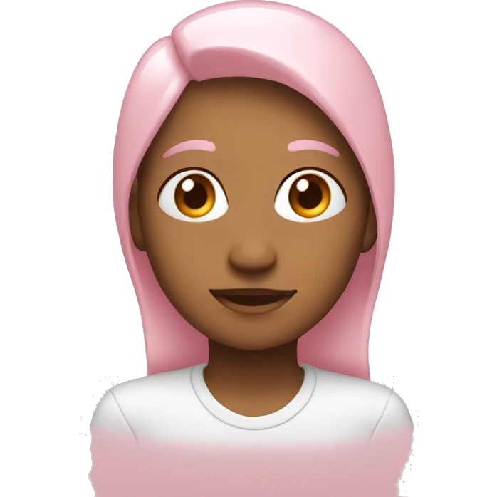 Light pink emoji