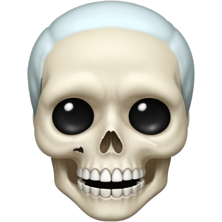 💀 and 😭 mixed emoji