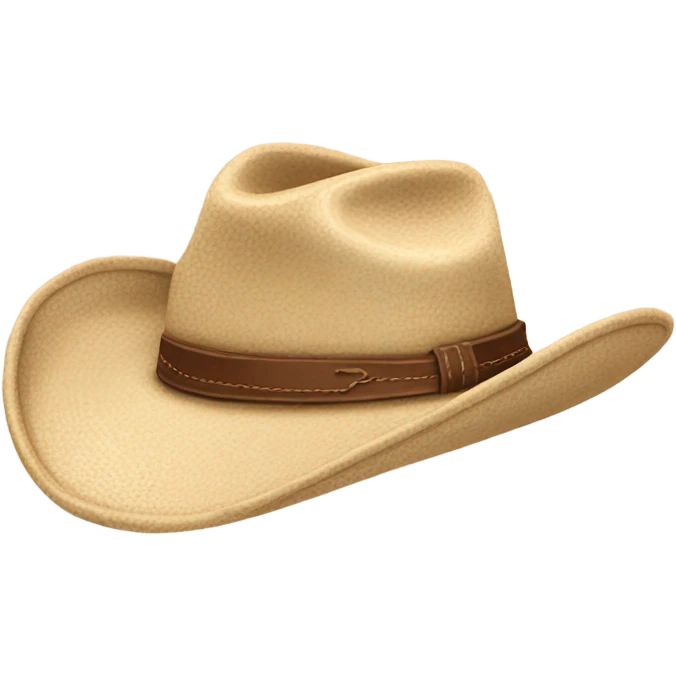 preppy cowboy hat emoji
