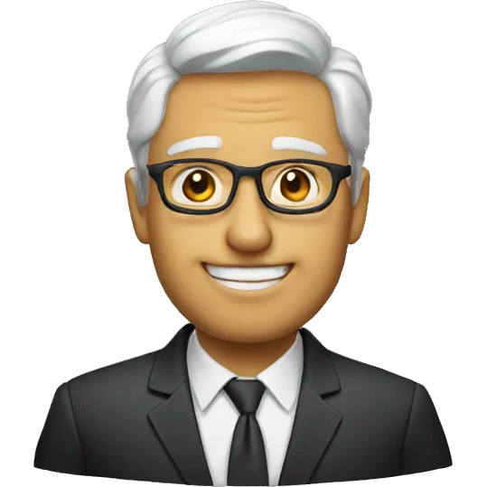 Smart man emoji