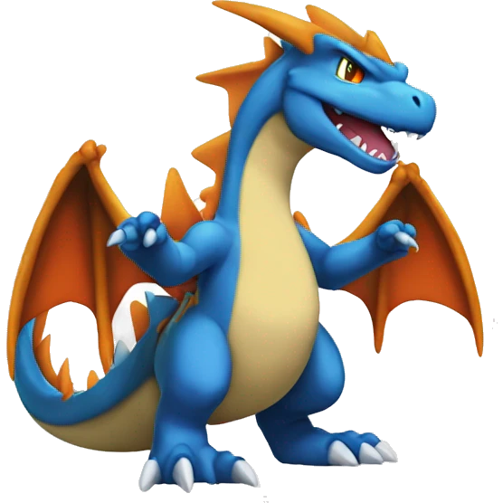 mega charzard x emoji