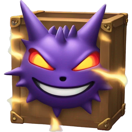 THE 🪄🪄🪄MAGIC BOX🗿 box of magic light gengar  emoji