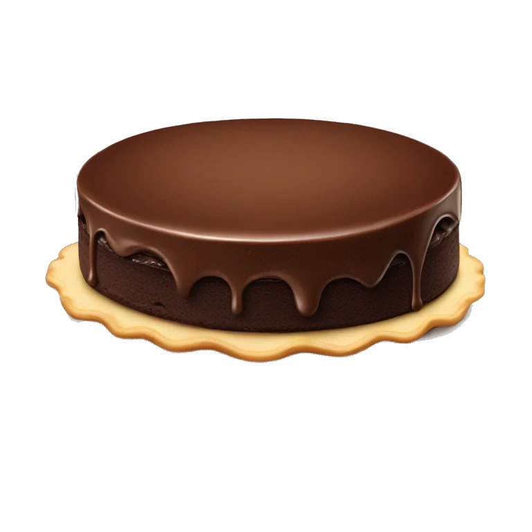 Chocolate tartalet emoji