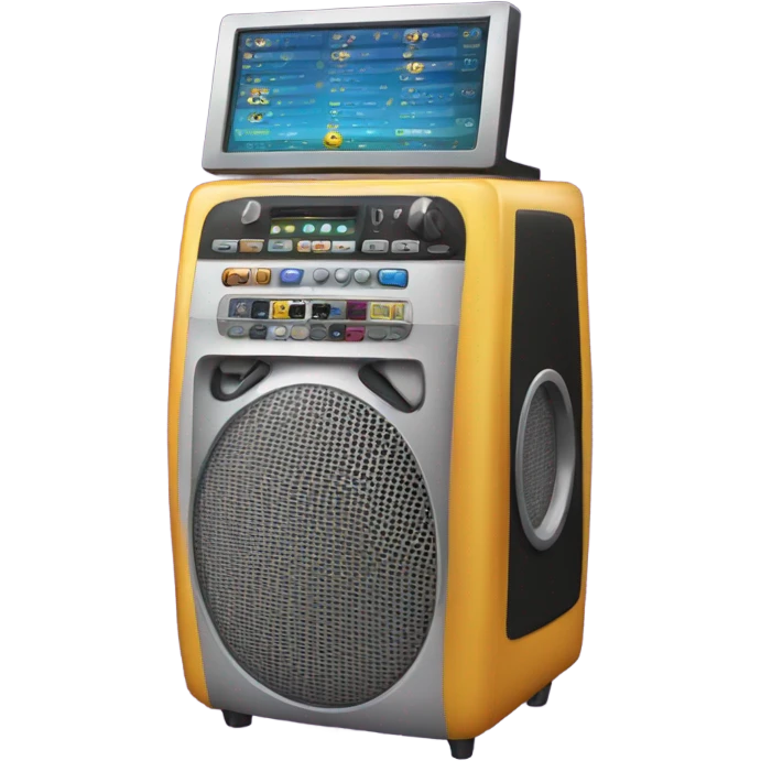 Karaoke Machine  emoji